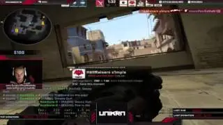 When S1mple Peeks NiKo With Scout