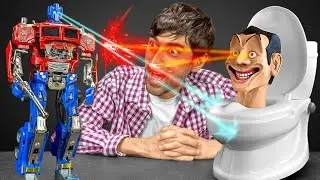 Skibidi Squid Game vs Transformers! 😱 The Ultimate Battle Begins