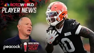 How Quinshon Judkins news impacts Browns' backfield | Fantasy Football Happy Hour | NFL on NBC