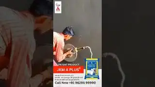 JKM A+ Readymix plaster. For details contact us at 9628699990