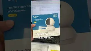 TAPO C200 WIFI CAMERA | 1080P FULL HD #tplink #tapo #fyp #wificamera #tech #youtube #shorts #gadgets