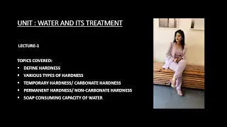 HARDNESS OF WATER SAMPLE, TYPES OF HARDNESS AND SOAP CONSUMING CAPACITY OF WATER ( LECTURE-1)