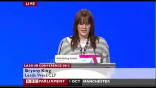 Bryony Victoria King Labour Conference Science Funding Speech