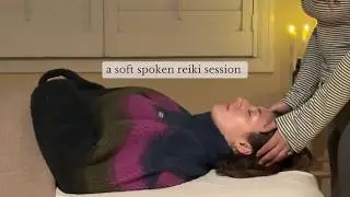 ASMR-рейки при свечах | Сеанс энергетического выравнивания при личной встрече (тихий голос)