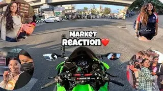 Kawasaki 6r 🤔 public reaction video viral video viral videos in telugu hai bhai Indian ka vid video