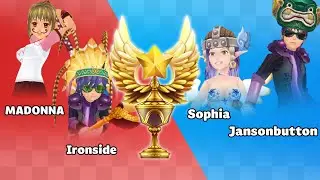Fanta Tennis Battle Tournament Final - Ironside MAD0NNA vs Sophia Jansonbutton