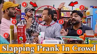 Slapping Prank Went Too Far in Crowd | Funny Slapping Prank | @Our Entertainment