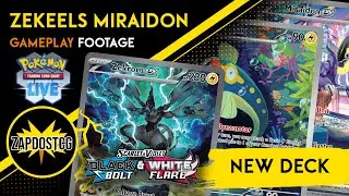 Zekrom ex Eelektrik In 2025! Updated Miraidon ex Deck Gameplay (Pokemon TCG)