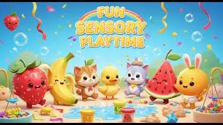 Smart Sensory Play for Kids | 🍓🌈 Fun Sensory Playtime