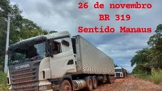 Os atoleiros continuam no 4° dia de Br 319 Uma aventura quando um atola todos se empenham em ajudar