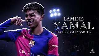 Lamine Yamal HATES bad assists&hellip;
