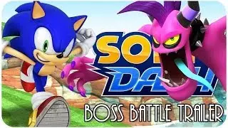 Sonic Dash&trade; - (Zazz) Boss Battle Trailer