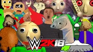 WWE 2K18 | BALDI'S BASICS ROYAL RUMBLE