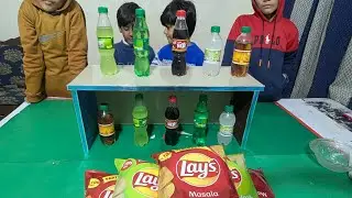 Bottle Matching Challenge Live 🔥 | Guess the Right Drink & Win Snacks 🥤🍟 | Family Fun Live