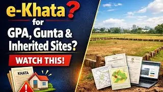 e-Khata for GPA Registered, Gunta & Inherited Sites? | Watch This Before Applying ,#mohandiaries