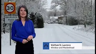 Snow weather pictures videos & forecast from across the UK (b) BBC & ITV weather - 24th January 2021