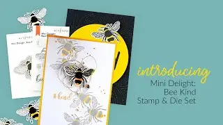Adorable Realistic Bee (+ Puns) for Paper Crafting - No Drawing Required!