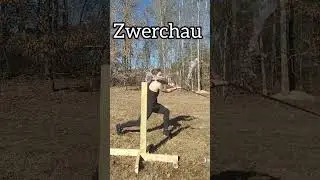 Zwerchau: German Longsword Technique #sword #HEMA #shorts