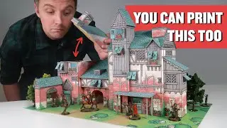 Building Tabletop Terrain with Magnets and Cardboard