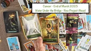 Cancer - Water Under The Bridge - End March #Cancer #Cancerweekly #Cancerlove