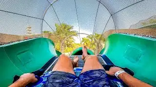 The Storm Water Slide at Aquaventure Waterpark Dubai