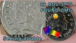 VERY RARE 5P ERRORS FOUND X2 DDO 👍😎🪙
