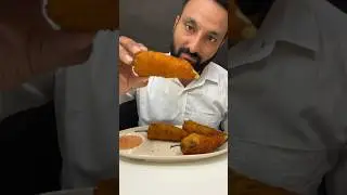 Crispy chilli bites || stuffed chilli pakora #asmr #short