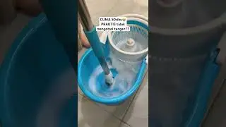￼Alat Pel Lantai Putar Super Mop Dengan Ember Pencuci Putar 360&deg; #alatpel #racunshopee #fyp