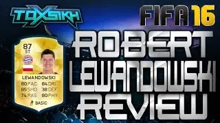 FUT BEASTS - ROBERT LEWANDOWSKI (87) PLAYER REVIEW (FIFA 16 ULTIMATE TEAM)