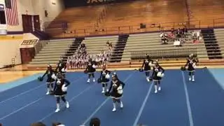 BUCHTEL MIDDLE SCHOOL CHEERLEADERS 1st place non tumble Cheersgiving Extravaganza