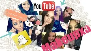 SNAPCHAT ON YOUTUBE?! //MAKEUPXA A year of my snaps stories