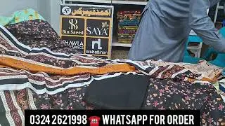 ZESH TEXTILE LUNCH 3PC KHADDAR || Light weight KHADDAR 3pc 