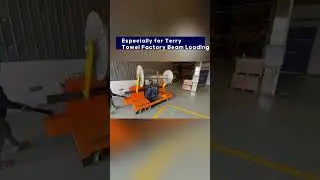 Increasing your weaving mill's efficiency with SUNTECH Electric High Lift Truck.