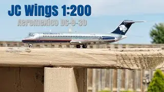 JC Wings 1:200 Aeromexico McDonnell Douglas DC-9-30 Polished