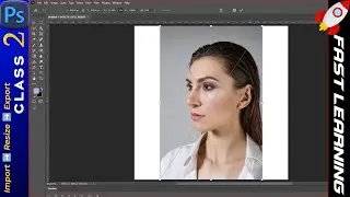 Photoshop में Photo Import, Size Set और Export करना | Place Embedded Tutorial Hindi