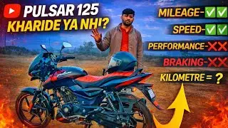 Pulsar 125 Full Review Test || #mileage #speed #performance #brake #kilometres