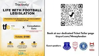 Fan Engagement Pod Ep 80: Join us on May 14th in London!