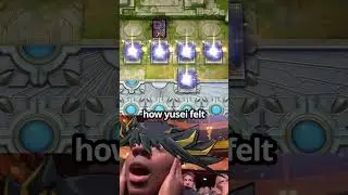 How Yusei felt after setting up his board for 30 minutes #yugioh #masterduel #masterduels