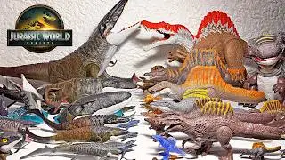 Mosasaurus VS Spinosaurus! BIGGEST Jurassic World Rebirth Dinosaur Toys Collection Battle