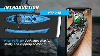 Riot Mako 12 Fishing Pedal Drive Kayak