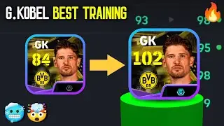 102 Rated Gregor Kobel Best Training Guide - How to train Kobel in efootball 2026 Mobile