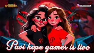 PAVI HOPE GAMER 😍 vanga namba live ku🚶🏃