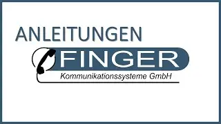 FINGER | Anleitung | Anruf&uuml;bernahme &uuml;ber Favoriten. Pickup-Funktion
