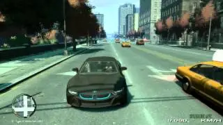 GTA IV Driving Part XIX the new BMW i8 Elektric Car
