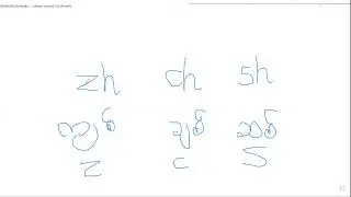 တရုတ်စာအခြေခံ ဗျည်း initial sounds(sheng mu)