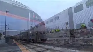 Metra MP36PH-3S 408 Leads an Outbound Arriving/Departing New Lenox IL