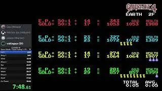 Commentated Gauntlet IV 4-player speedrun