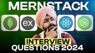 Get 40LPA+ Jobs - Top MERN Stack Interview Questions 2024 🧑&zwj;💻| MongoDB |ReactJS | ExpressJS |NodeJS