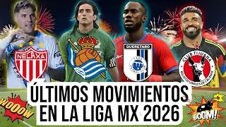 &Uacute;LTIMAS NOTICIAS DE FICHAJES DE LA LIGA MX 🔥 SANTOS LAGUNA, GALLOS BLANCOS, NECAXA , XOLOS Y M&Aacute;S