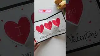 Stunning Pop Up Card for your Valentine!
